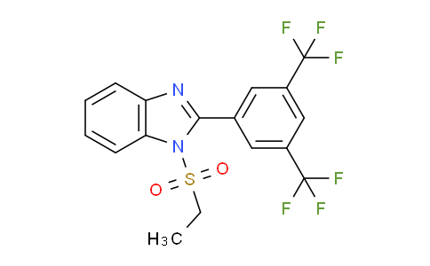 08X725 | 2830652-00-9 | 1H-Benzimidazole, 2-[3,5-bis(trifluoromethyl)phenyl]-1-(ethylsulfonyl)-