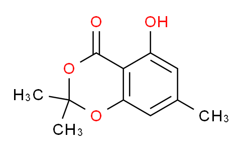 10DC25 | 1646145-58-5 | 5-hydroxy-2,2,7-trimethyl-4H-benzo[d][1,3]dioxin-4-one