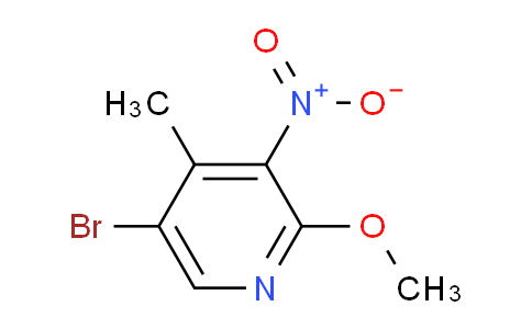 9KY525 | 884495-14-1 | 5-Bromo-2-methoxy-4-methyl-3-nitropyridine
