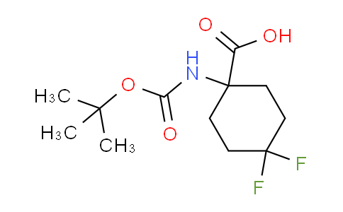 8P8325 | 1196151-58-2 | 1-((tert-Butoxycarbonyl)amino)-4,4-difluorocyclohexanecarboxylic acid