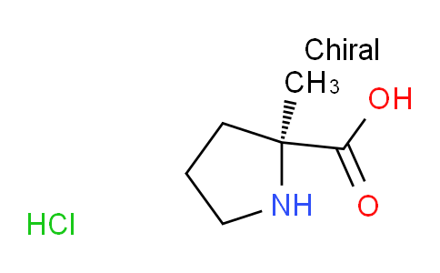X21T15 | 1508261-86-6 | (S)-2-methylpyrrolidine-2-carboxylic acid hydrochloride