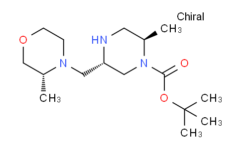 1HZ225 | 1403902-78-2 | 1-Piperazinecarboxylic acid, 2-methyl-5-[[(3R)-3-methyl-4-morpholinyl]methyl]-, 1,1-dimethylethyl ester, (2R,5S)-
