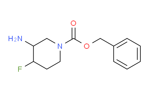 4Z7F25 | 1207853-07-3 | benzyl 3-aMino-4-fluoropiperidine-1-carboxylate