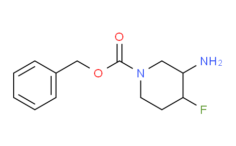4PC425 | 1184920-12-4 | 3-Amino-4-fluoro-1-piperidinecarboxylic acid benzyl ester
