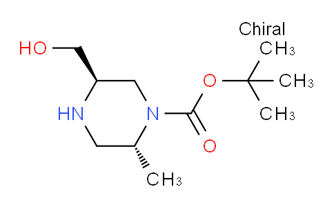 X5R615 | 1403898-64-5 | (2R,5R)-tert-Butyl 5-(hydroxymethyl)-2-methylpiperazine-1-carboxylate