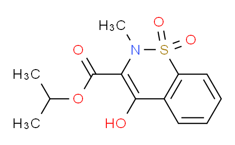 1L1125 | 118854-48-1 | 4-Hydroxy-2-methyl-2H-1,2-benzothiazine-3-carboxylic acid isopropyl ester 1,1-dioxide