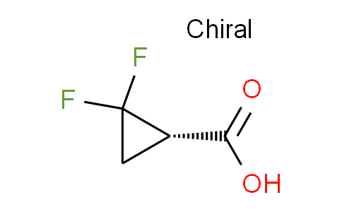 3YB825 | 1883301-82-3 | Cyclopropanecarboxylic acid, 2,2-difluoro-, (1S)-