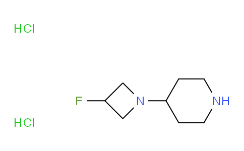 2G7125 | 1403767-21-4 | Piperidine, 4-(3-fluoro-1-azetidinyl)-, hydrochloride (1:2)
