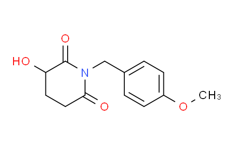 738V25 | 2357109-89-6 | 2,6-Piperidinedione, 3-hydroxy-1-[(4-methoxyphenyl)methyl]-