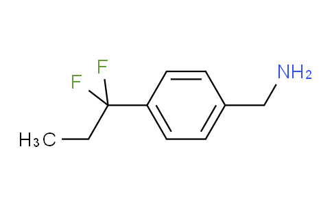 5V1P25 | 1150883-78-5 | (4-(1,1-Difluoropropyl)phenyl)methanamine