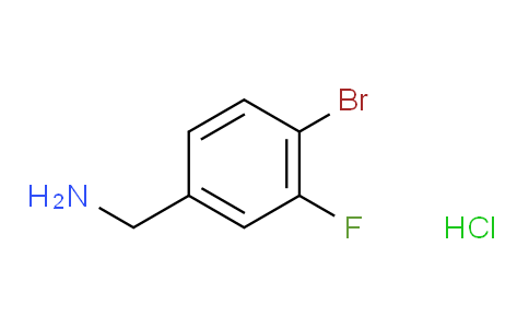 J02C19 | 1214342-53-6 | 4-bromo-3-fluorobenzyl amine..HCl