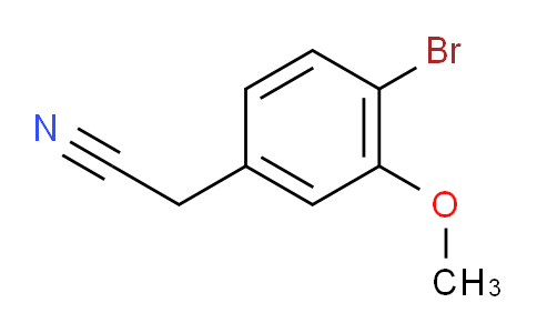 C0U019 | 113081-50-8 | 2-(4-bromo-3-methoxyphenyl)acetonitrile