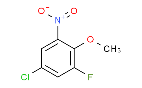 J12F19 | 1260845-62-2 | 4-Chloro-2-fluoro-6-nitroanisole
