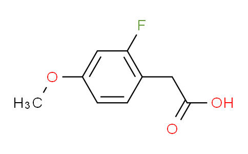 U14D19 | 883531-28-0 | (2-fluoro-4-methoxyphenyl)acetic acid