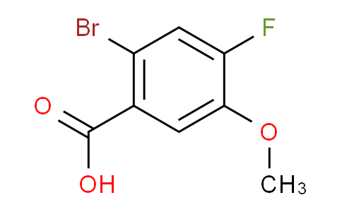 P14Z19 | 1007455-21-1 | 2-Bromo-4-fluoro-5-methoxybenzoic acid
