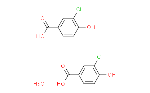 J16C19 | 3964-58-7 | 3-Chloro-4-hydroxybenzoic acid hemihydrate