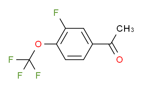 H1Y219 | 1174006-08-6 | 3'-Fluoro-4'-(trifluoromethoxy)acetophenone