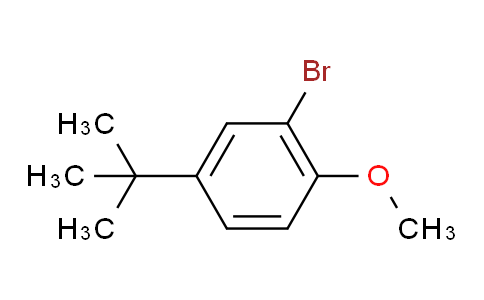 M21H19 | 41280-65-3 | ベンゼン、2-ブロモ-4-(1,1-ジメチルエチル)-1-メトキシ-
