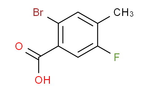 A2B719 | 1003709-54-3 | 2-Bromo-5-fluoro-4-methylbenzoic acid