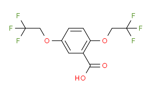 H2K419 | 35480-52-5 | 2,5-Bis(2,2,2-trifluoroethoxy)benzoic acid