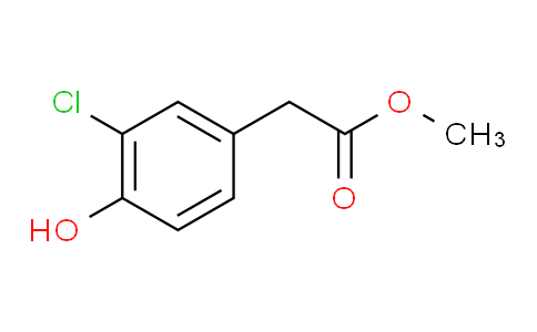 J2P119 | 57017-95-5 | Methyl 3-chloro-4-hydroxyphenylacetate