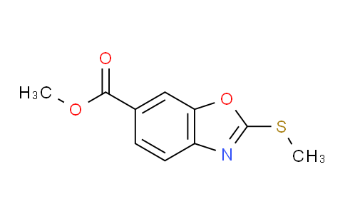 B37Y19 | 1160490-11-8 | 2-Methylsulfanyl-benzooxazole-6-carboxylic acid methyl ester