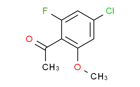 242C19 | 1822668-12-1 | 4-Chloro-2-fluoro-6-methoxyacetophenone