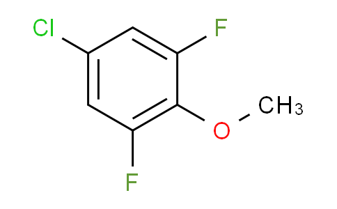 F42P19 | 170572-51-7 | 4-Chloro-2,6-difluoroanisole