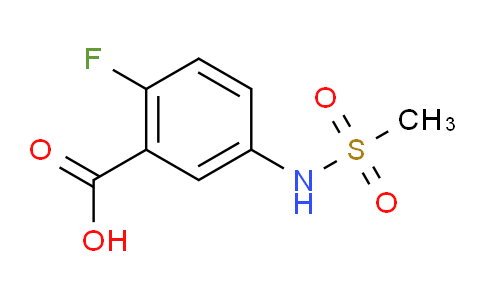 Y44W19 | 137315-01-6 | 2-Fluoro-5-[(methylsulfonyl)amino]-benzoic acid