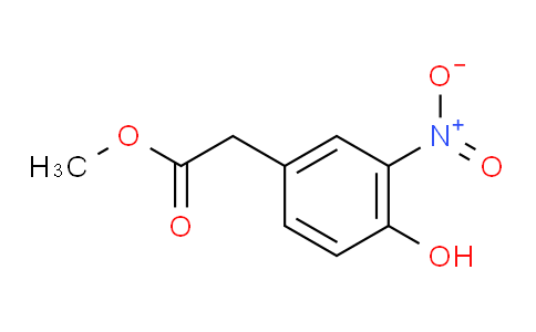 J4D319 | 61873-93-6 | 4-Hydroxy-3-nitro-phenylacetic acid methl ester