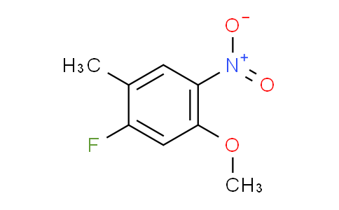 552W19 | 314298-13-0 | Benzene,1-fluoro-5-methoxy-2-methyl-4-nitro-