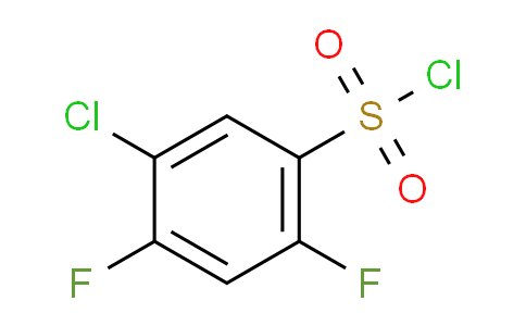 E54N19 | 13656-57-0 | 5-CHLORO-2,4-DIFLUOROBENZENESULFONYL CHLORIDE