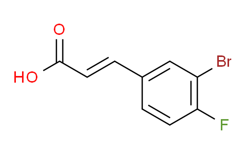 S5R619 | 160434-49-1 | 3-BROMO-4-FLUOROCINNAMIC ACID