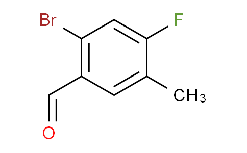 U5Y919 | 916792-17-1 | 2-bromo-4-fluoro-5-methyl-benzaldehyde