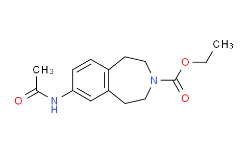 361X19 | 107393-75-9 | Ethyl 7-acetamido-1,2,4,5-tetrahydro-3H-3-benzazepine-3-carboxylate