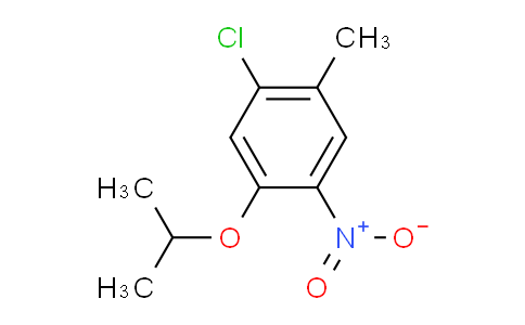 C62U19 | 1032903-50-6 | 1-クロロ-5-イソプロポキシ-2-メチル-4-ニトロベンゼン