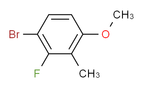 G62V19 | 1824307-17-6 | 4-bromo-3-fluoro-2-methylanisole