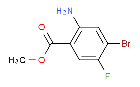 C67T19 | 1395493-30-7 | Methyl 2-amino-4-bromo-5-fluorobenzoate
