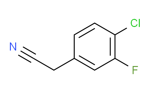 R6S819 | 251570-03-3 | (4-chloro-3-fluorophenyl)acetonitrile
