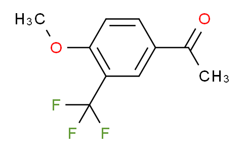 Q6X019 | 149105-10-2 | 4'-METHOXY-3'-(TRIFLUOROMETHYL)ACETOPHENONE