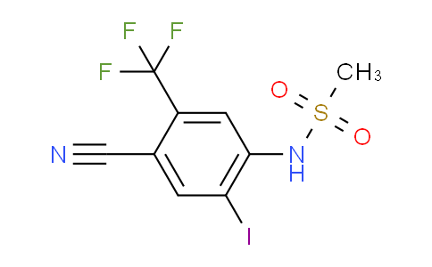 Y70P19 | 868692-62-0 | 4-Cyano-2-iodo-N-methylsulfonyl-5-(trifluoromethyl)aniline