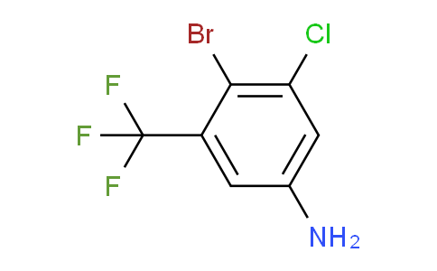 579C19 | 914225-58-4 | 4-Bromo-3-chloro-5-(trifluoromethyl)aniline