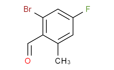 B7N519 | 916792-19-3 | 2-Bromo-4-fluoro-6-methylbenzaldehyde