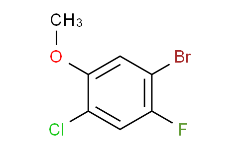581V19 | 146447-18-9 | 1-BROMO-4-CHLORO-2-FLUORO-5-METHOXY-BENZENE