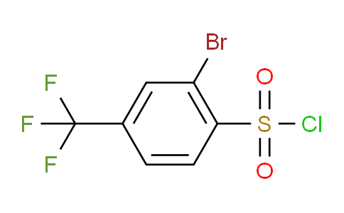 V87E19 | 54403-98-4 | 2-Bromo-4-(trifluoromethyl)benzenesulphonyl chloride
