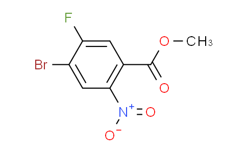 B8W219 | 1220886-29-2 | Methyl 4-bromo-5-fluoro-2-nitrobenzoate