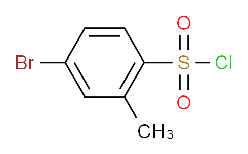 895C19 | 139937-37-4 | 4-BROMO-2-METHYLBENZENE-1-SULFONYL CHLORIDE