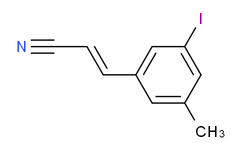 C9L119 | 1018450-07-1 | 3-Iodo-5-methylcinnamonitrile