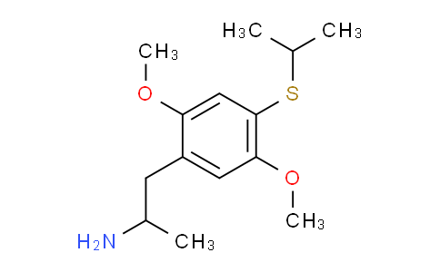 UC6919 | 123643-26-5 | (2,5-dimethoxy-4-i-propythiophenyl)-2-aminopropane