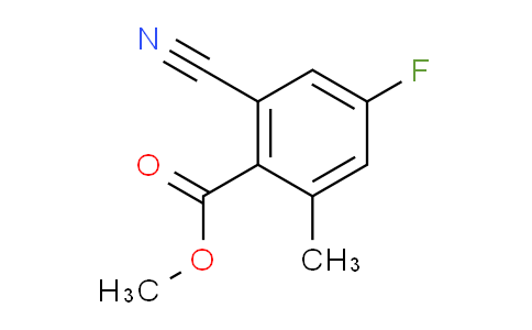 WC9819 | 877151-43-4 | Methyl 2-cyano-4-fluoro-6-methylbenzoate